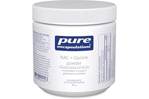 Pure Encapsulations NAC + Glycine Powder - Supports Antioxidant, Liver, Respiratory, and Immune Health - 159g