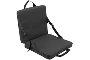 NOENNULL Stadium Seat Cushion, Portable Lightweight Stadium Cushion for Sports Events and Concerts Outdoors, Grandstand Seat Cushion with Backrest