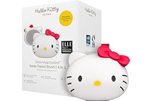GESKE x Hello Kitty | SmartAppGuided™ Sonic Facial Brush | 4 in 1 | Spazzola elettrica per la pulizia del viso | spazzola per il viso | pulizia della pelle | cura della pelle | pulizia delicata