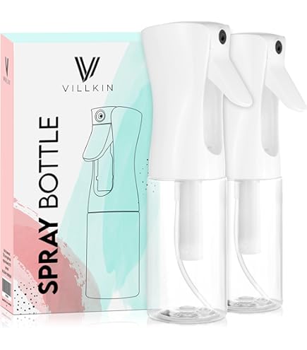 Spray Bottle, Water Spray Bottles For Cleaning, Empty Plastic Mist Spray Bottle, Refillable