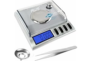 AWS American Weigh Scales Portable Milligram Scale, Stainless Steel