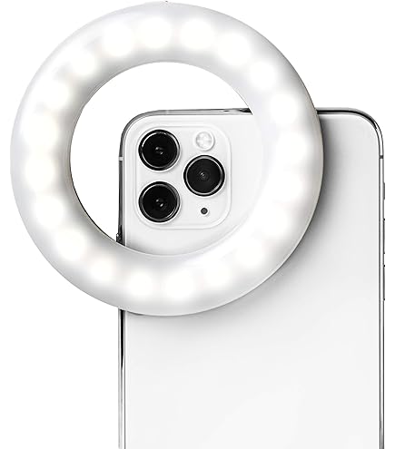 Amaran Go Mini - Lumière LED Magnétique Pour Smartphone Avec Miroir, CCT Réglable 2700K-6500K