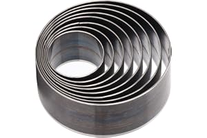 8 St Läder Runda Hålslagare Legering Stål Läder Skärstans Stanssats 25 Mm, 30 Mm, 35 Mm, 40 Mm, 45 Mm, 50 Mm, 55 Mm, 60 Mm