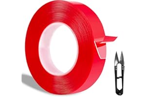 TAPES VARGORT Cinta doble cara extrafuerte/cinta de doble cara extrafuerte/nanotech cinta adhesiva/para una fijación duradera y resistente! Mejora tus proyectos con la nano cinta (19x5m)