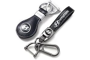 Bobicon Car Keyring, Leather Keychin replacement for Car, SUV, Auto, Unisex Keyring for Car Accessories