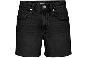 VERO MODA Damen Shorts Vmtess Mr Short DNM Shorts Mix Ga Noos