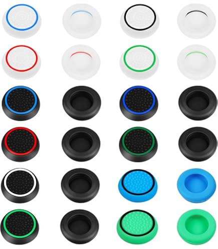 20Pcs Joystick Kappen Thumb Grips: Thumbstick Grip Caps für Xbox One