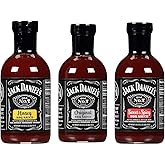 Jack Daniel's - Barbecue Grillsaucen Set - Original, Sweet & Spicy und Honey BBQ (3 x 473ml)