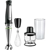 Braun Multi Quick 7 Hand Blender Set MQ 7025X, 1000 W, 500 ml Hopper, Black