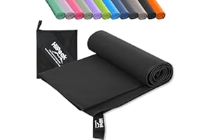 HiiPeak Serviette Microfibre Séchage Rapide, Serviette Sport Musculation Homme et Femme, Serviette de Bain Microfibre Parfait pour Voyage, Fitness, Piscine et Plage