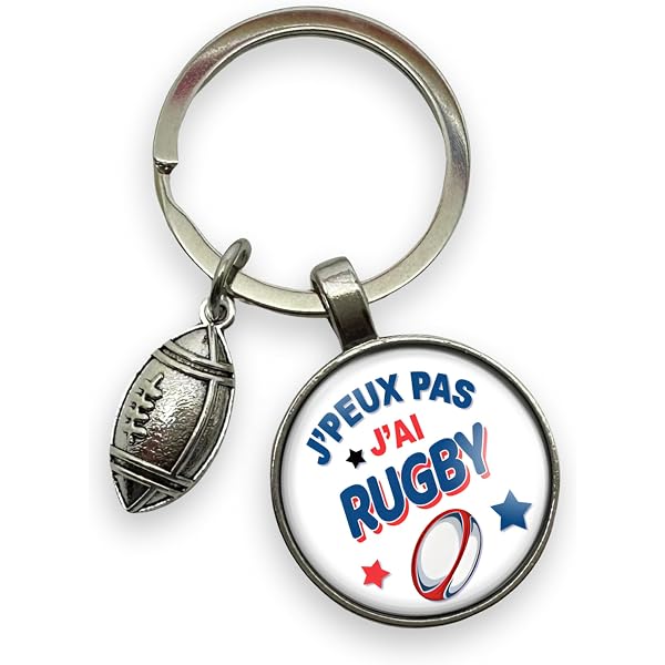 Porte-Clés Rugby Afrique Du Sud - Drôle D'Union De La Ligue Drapeau Porte-Clés Rugby Afrique Du Sud - Drôle D'Union De La Ligue Drapeau