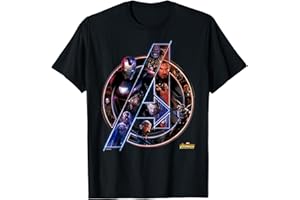 Marvel Avengers Infinity War Neon Team Camiseta