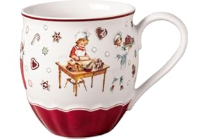 Villeroy & Boch – Annual Christmas Edition, Weihnachtsbecher, Jahresausgabe 2023, Premium-Porzellan, Füllmenge 380 ml
