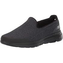 Skechers GO WALK 5 Mens Shoes, Black 