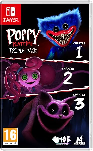 POPPY PLAYTIME TRIPLE PACK - NINTENDO SWITCH - 1