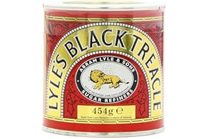 LYLE'S GOLDEN SYRUP Lyles Black Treacle 454 g (confezione da 6)