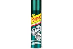 Fornet - Sgrassatore Spray per Forni e Barbecue, Formula non Aggressiva, Senza Soda Caustica, 300ml