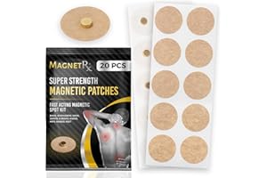 ‎MAGNETRX MagnetRX® Magnetische Akupressurpflaster- 3.500 Gauss Ultrastarke - Magnetische Pflaster- Akupressur Magnetpflaster (20er Pack)