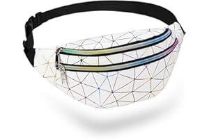 ‎MOCOCITO Bauchtasche Gürteltasche, MOCOCITO Hüfttasche für Damen und Herren, Brusttasche Groß Handytasche 120CM/135CM Gurt Verstellbarer für Outdoor Sport Camping Wandern Fahrrad Geschenke für Frauen Männe