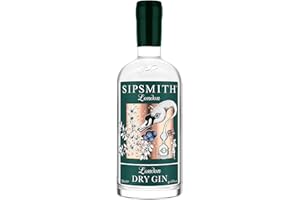 ‎SIPSMITH Sipsmith London Dry Gin | samtiger und charaktervoller London Dry Gin | Weich genug für einen Martini, ebenso intensiv für einen Gin & Tonic I 41.6% Vol | 700ml Einzelflasche