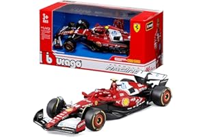 Bburago - Ferrari SF-25 F1 2025#44 Hamilton, Auto Diecast in Scala 1:43, Replica Dettagliata Monoposto Ferrari Formula 1, Licenza Ufficiale Ferrari, Età Consigliata 3+ Anni