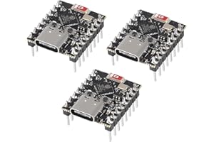 DUBEUYEW 3pcs ESP32 ESP32-C3 Development Board Mini ESP32 C3 Supports WiFi Bluetooth Compatible with Arduino (soldered)