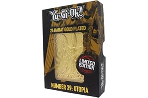 YU-GI-OH! Fanattik- YU-GI-OH Metal Gold Card-Numero 39: Utopia, KON-YGO46G