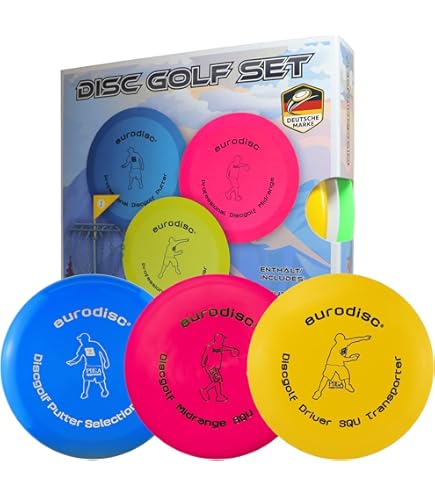 Set Disc Golf Viking Per Principianti - 8 Dischi PDGA Approvati Per Putt, Drive E Mid-Range | Ideale Per Adulti E Bambini - Foto 8