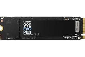 990 EVO Plus NVMe M.2 SSD, , MZ-V9S2T0BW | PCIe 4.0 x4 / PCIe 5.0 x2, NVMe 2.0 2280, läs 7250 MB/s, skriv 6300 MB/s, spel, grafikredigering
