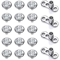 2 Microdermals En Acier Chirurgical Avec Opale - Bijoux De Corps Filetés Pour Piercing Labret, Lèvres, Torse Ou Visage