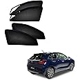 KOZDIKO Zipper Magnetic Car Sunshades Set of 4 Pcs Black Color for Maruti Suzuki Baleno New (2022-2025)