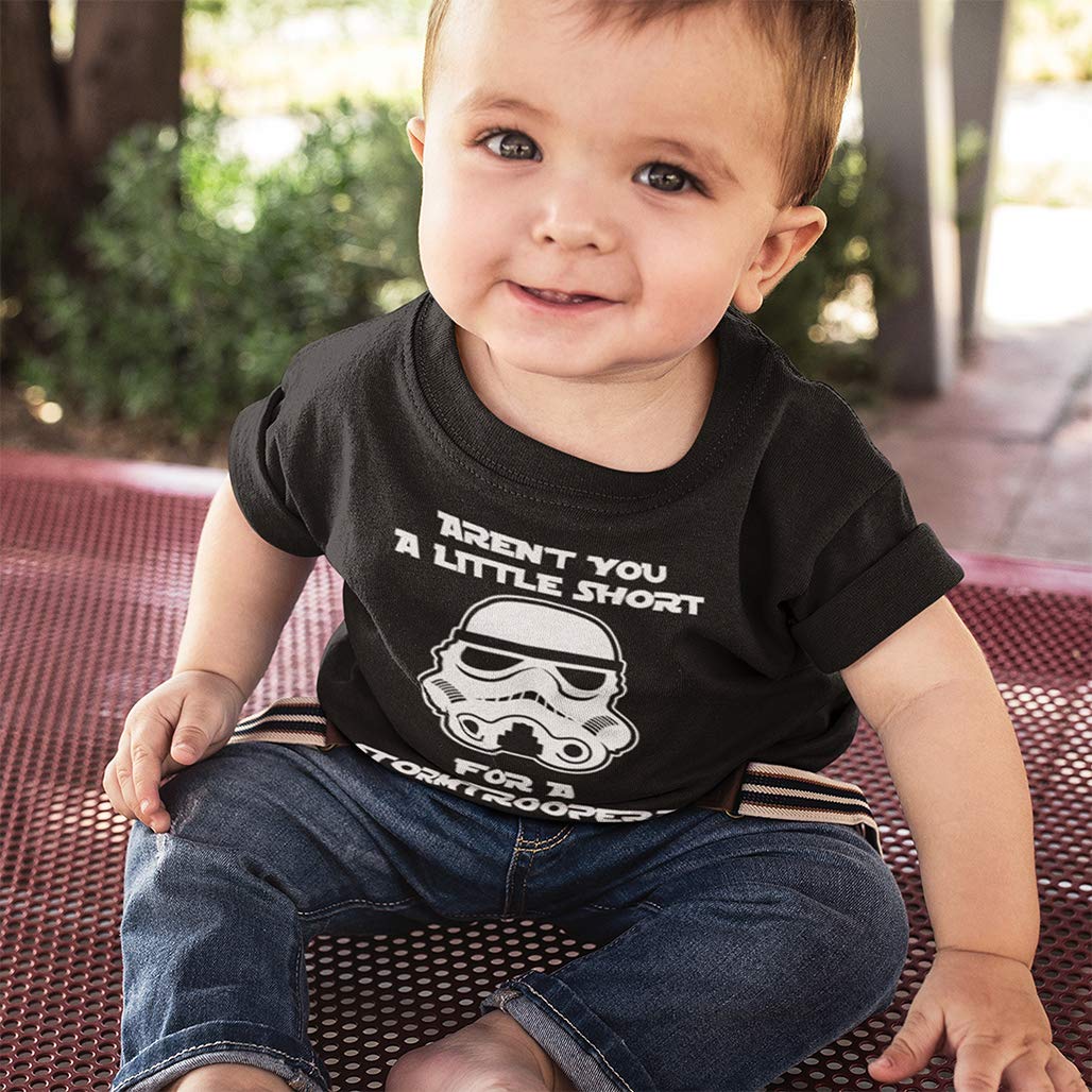 Original-Stormtrooper-A-Little-Short-for-A-Stormtrooper-Baby-and-Toddler-Short-Sleeve-T-Shirt