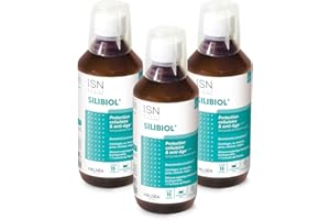 ISN - Ineldea Santé Naturelle Silibiol Buvable - Complément alimentaire à base de Silicium organique et plantes - Protection cellulaire & anti-âge - Flacon 500 ml - Lot de 3