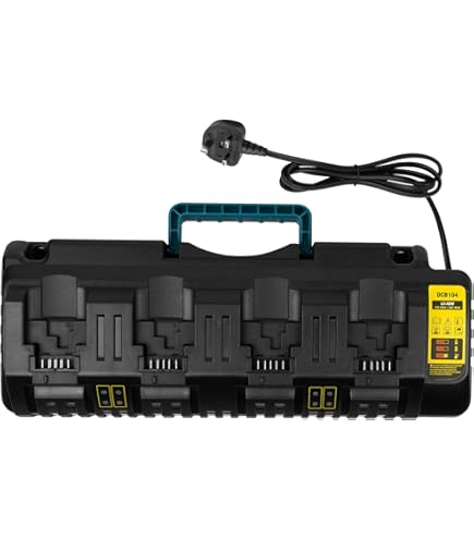 Dewalt Usb Charger DCB104 4-Port Replacement Battery Charger
