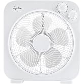 JATA JVVS3116 - Floor Fan 45W with Timer 120 min, Floor Fan 5 Blades, 3 Speeds, Rotating Grid, Powerful and Compact Fan