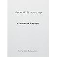 Higher GCSE Maths 4-9 Homework Answers (Essential Maths)