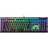 Razer BlackWidow V4 X - Fortnite Edition RGB'li Mekanik Oyun Klavyesi (Sarı Anahtarlar, 6 &ouml;zel makro tuşu, Doubleshot ABS tuş
