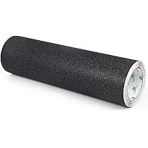 Nastro Antiscivolo Adesivo 50mm X 20m - 2 Rotoli Nero E Giallo, Per Scale E Superfici Scivolose