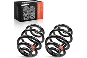 Frankberg 2x Ressorts de suspensionn Essieu Arrière Gauche Droite Compatibles avec Série 3 Compact E46 316 318 320 325 Hatchback 2001-2005 Remplacer# 33531095710