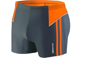 Sesto Senso Męskie kąpielówki obcisłe spodenki do pływania od M do 4XL przylegające do ciała bokserki