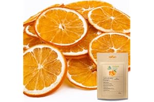 PERGAMO NATURAL FLAVOR Pergamo Fette d'arancia essiccate 1000 GR/ Frutta essiccata 100% naturale/ non zuccherata/ senza zolfo e senza additivi/ Arance essiccate di qualità superiore