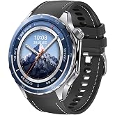 GIOPUEY Straps Compatible with OnePlus Watch 3/2/2R, Soft Silicone Strap [Wear-Resistant] [Breathable] Bracelet &ndash; Black