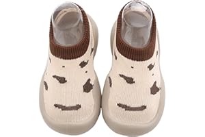 GAVENA Chaussures Antidérapantes pour Bébé Fille Garçon Premier Pas Chaussures de Marche Semelle Souple Basket pour Maison et Dehors