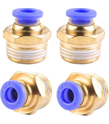 QUARKZMAN T-Stück Push-to-Connect 6mm Rohrverschra Produktbild-Vorschau 4