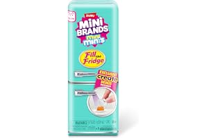 Mini Brands Fill The Fridge PLAYSET-Series 1-Shrink Wrap, 77673