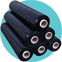 thumbnail image 2 of Triplast Heavy Duty Black Stretch Wrap – 500mm Wide, 25mu Thick For Pallets & Moving 2 of 11