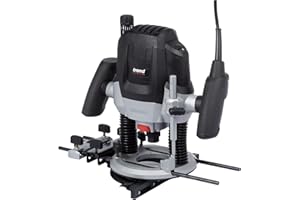 Trend 2100W 12mm Oberfräse mit variabler Geschwindigkeit 230V EU, 50mm Einstechtiefe, Oberfräse für verschiedene Fräsanwendungen, T7EK/EURO