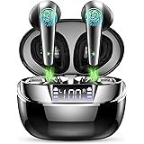 Cuffie Bluetooth, Auricolari Bluetooth 5.3 Cuffie Wireless In Ear Stereo HiFi con 4 Mic, Mini Cuffiette Bluetooth ENC Cancell