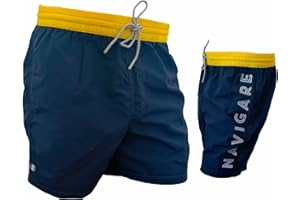 Navigare Boxer Mare Costume Uomo Pantaloncini da Bagno Anche in Taglie conformate H