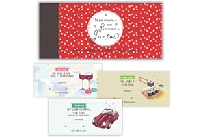 HappyMots | Sorprende a Tu Media Naranja: TALONARIO 20 VALES REGALO PAREJA | Dime Dónde y Nos Perdemos Juntos | Planes en Pareja y Regalos Originales para Sorprender y Disfrutar Juntos.